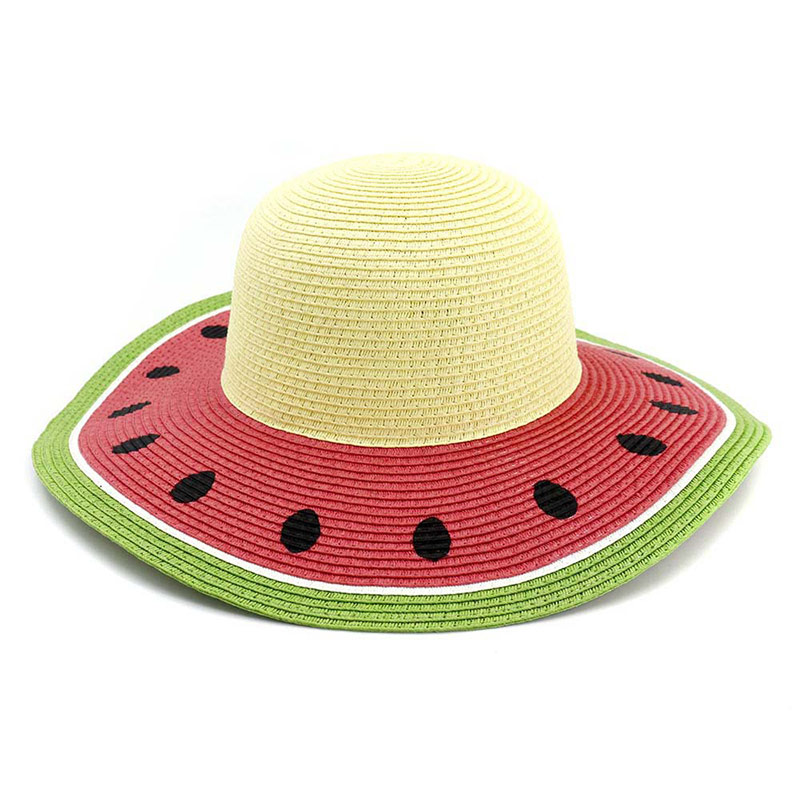 Halpa Funny Print Watermelon Floppy aurinkohattu