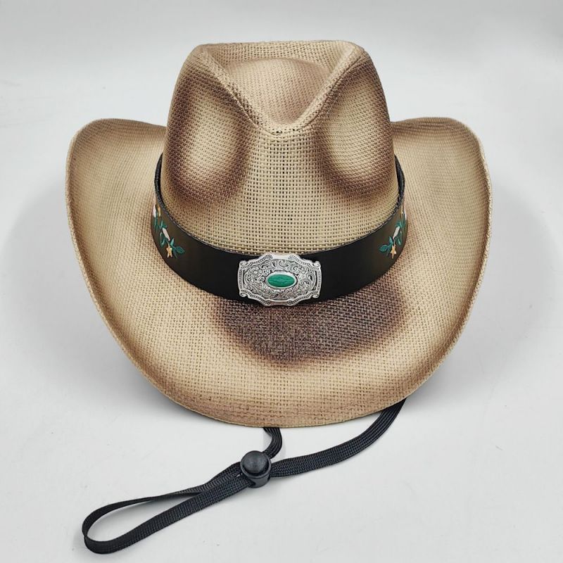 Kiinassa valmistettu tekojalokivi Cowboy Beach Hat