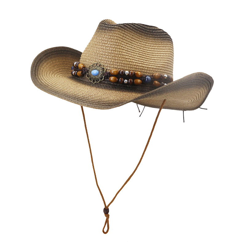 Spray Paint Paper Straw Cowboy Hat